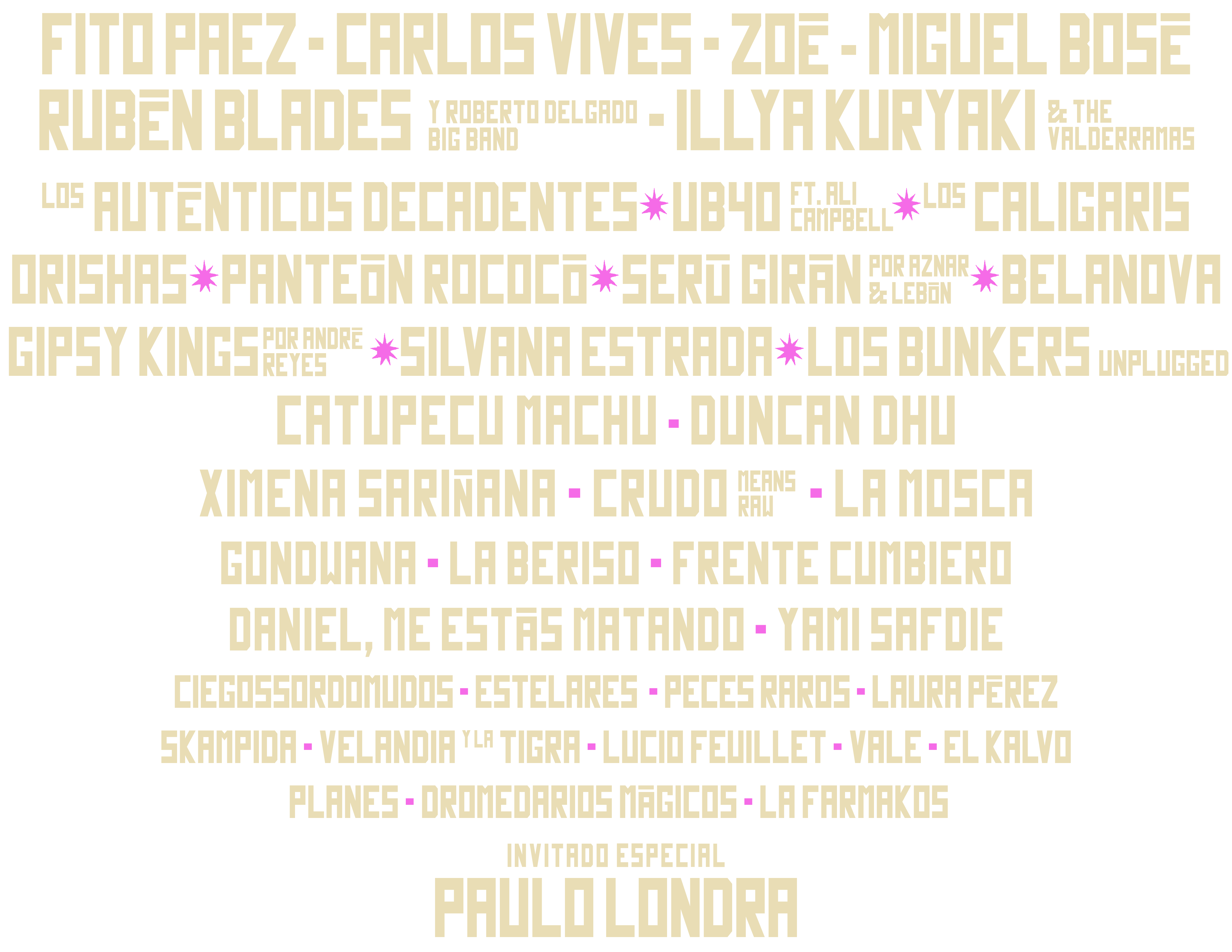 Lineup